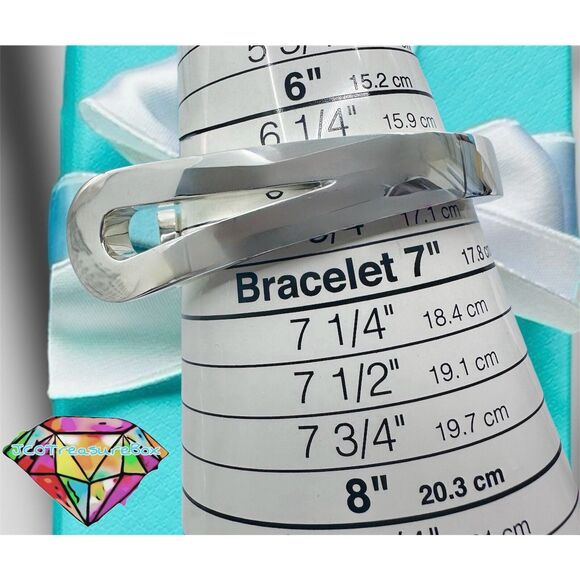 RARE Tiffany & Co. 1973 Don Berg Out Of Retirement Loop Bracelet, sz MD - Picture 4 of 4